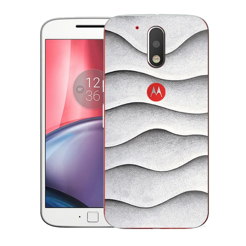 Для Motorola Moto G4/G4 Plus Чехлы квадратный чехол для телефона с принтом задняя крышка 5