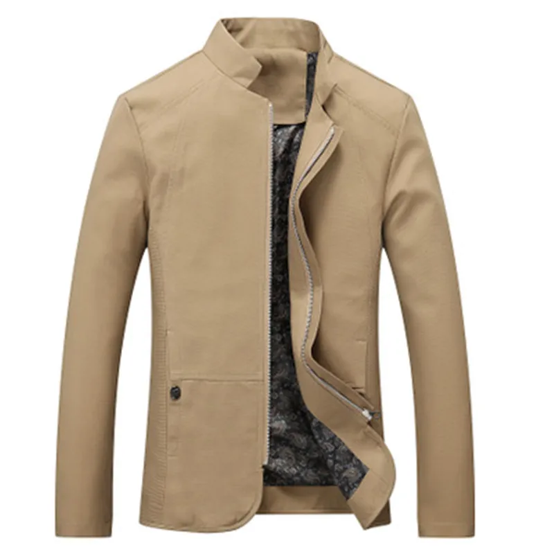 Fashion men jacket autumn winter cotton Casual coat mens Stand collar Baseball jacket New Male slim outerwear Brand clothing 5XL
Fashion men jacket autumn winter cotton Casual coat mens Stand collar Baseball jacket New Male slim outerwear Brand clothing 5XL