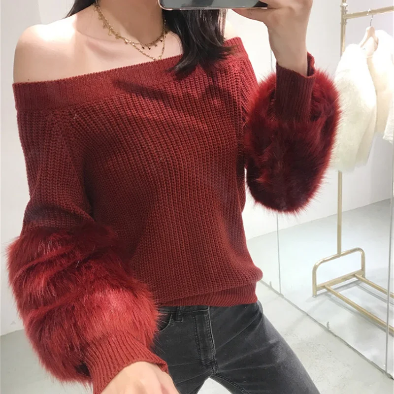 Женский плюшевый свитер ALPHALMODA, однотонный пуловер с воротником-лодочкой и рукавами, стильный джемпер, топ, 2017
Женский плюшевый свитер ALPHALMODA, однотонный пуловер с воротником-лодочкой и рукавами, стильный джемпер, топ, 2017