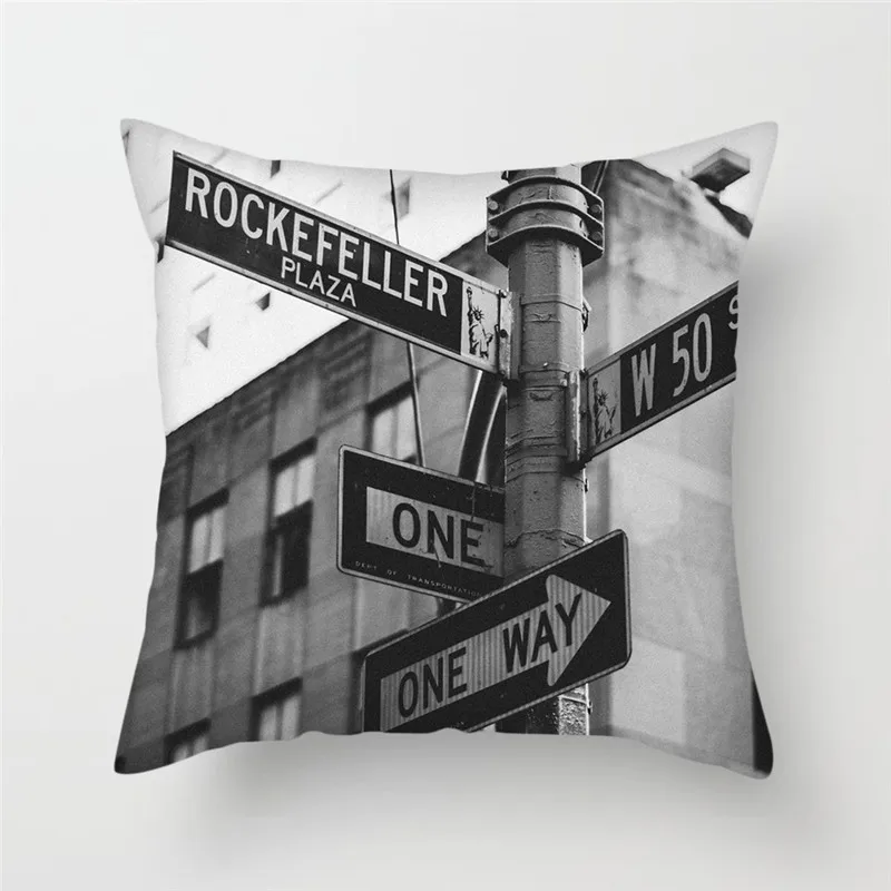 Fuwatacchi Road Sign Cushion Cover Polyester Multi-type Printed Pillows Cover Sofa Home Decorative Pillowcase 45*45cm New 2019
Fuwatacchi Road Sign Cushion Cover Polyester Multi-type Printed Pillows Cover Sofa Home Decorative Pillowcase 45*45cm New 2019
