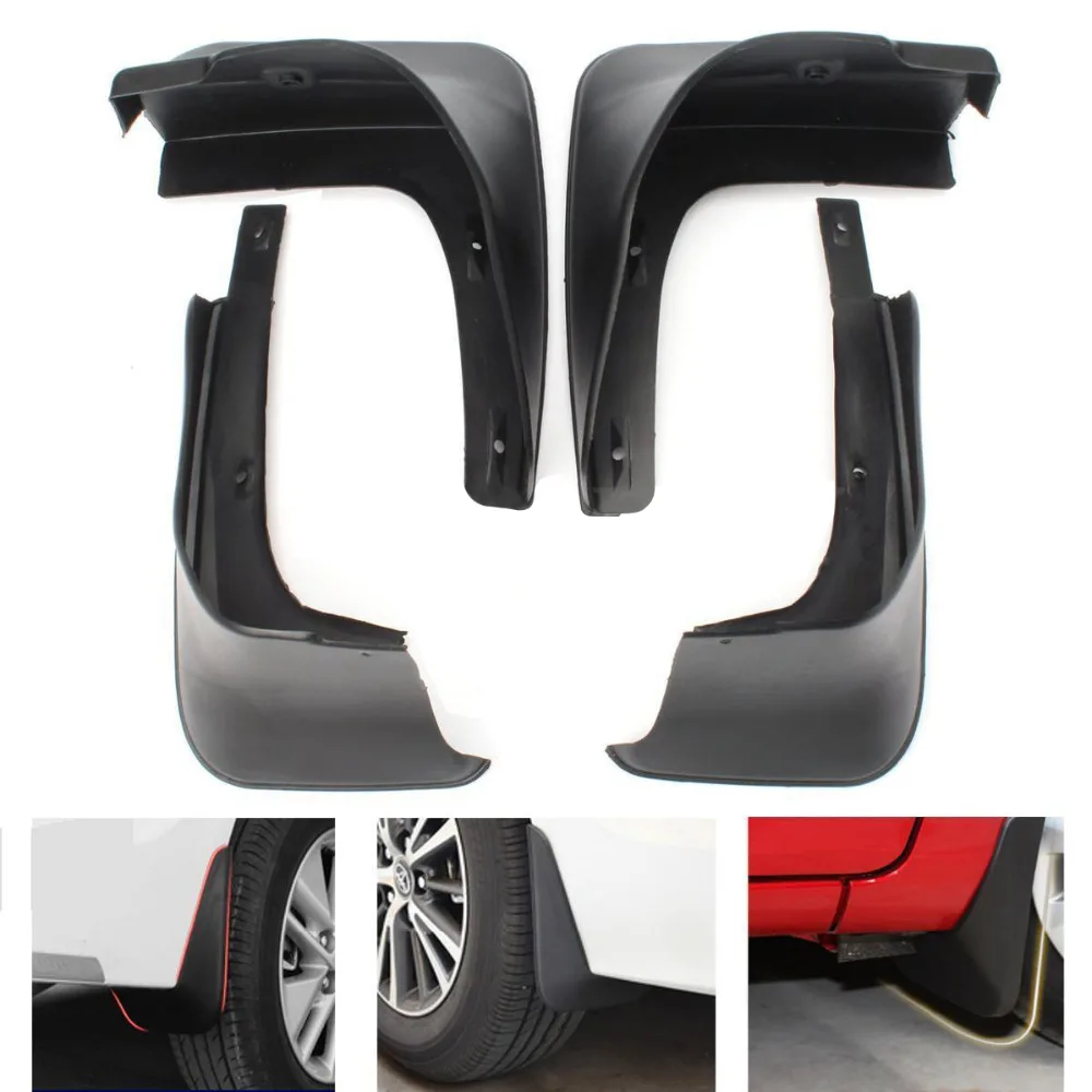 Roadlover 4pcs Splash Guards Front Rear Mudguards Mud Flaps Fenders Set Mudflaps Fit for Toyota Corolla 2007 2008 2009 2010-2013
Roadlover 4pcs Splash Guards Front Rear Mudguards Mud Flaps Fenders Set Mudflaps Fit for Toyota Corolla 2007 2008 2009 2010-2013