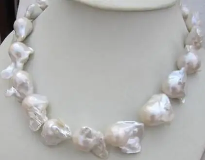 free shipping HUGE 16-24MM NATURAL SOUTH SEA WHITE BAROQUE PEARL NECKLACE 18 INCH
free shipping HUGE 16-24MM NATURAL SOUTH SEA WHITE BAROQUE PEARL NECKLACE 18 INCH