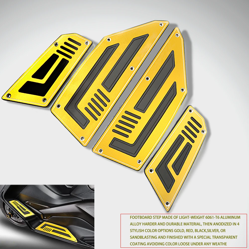 Motorcycle Footboard Steps Motorbike Foot Footrest Pegs Plate Pads For YAMAHA TMAX 530 2012-2019 TMAX 560 2017-2020
Motorcycle Footboard Steps Motorbike Foot Footrest Pegs Plate Pads For YAMAHA TMAX 530 2012-2019 TMAX 560 2017-2020