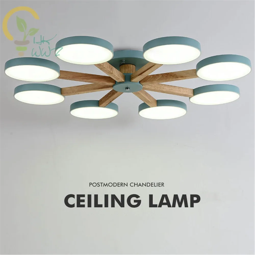 Nordic Colourful Led Ceiling Lights Wood Atmosphere Plafonnier Ceiling Lamp for Bedroom Dining room Modern Lamparas de techo
Nordic Colourful Led Ceiling Lights Wood Atmosphere Plafonnier Ceiling Lamp for Bedroom Dining room Modern Lamparas de techo