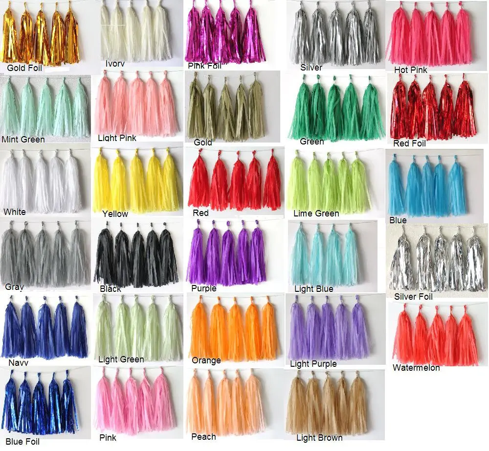 Partigos 5pcs 14inch Tissue Paper Tassels Garland Wedding Decoration Birthday Baby Shower Home Party Paper Craft Supplies
Partigos 5pcs 14inch Tissue Paper Tassels Garland Wedding Decoration Birthday Baby Shower Home Party Paper Craft Supplies
