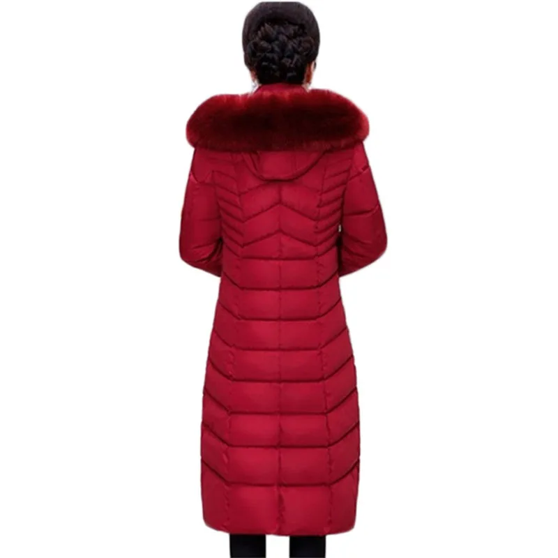 Plus size Middle-aged Female Winter Down cotton Coats Hooded Long Parka Winter Jacket Coat Women Thick Warm Outerwear 6XL A1129
Plus size Middle-aged Female Winter Down cotton Coats Hooded Long Parka Winter Jacket Coat Women Thick Warm Outerwear 6XL A1129