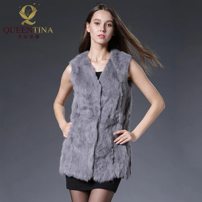 Winter Spring Rabbit Fur Vest Fashion Real Fur Long Gilet Female Natural Fur Vests Outwear High Quality Genuine Fur Vest Women
Winter Spring Rabbit Fur Vest Fashion Real Fur Long Gilet Female Natural Fur Vests Outwear High Quality Genuine Fur Vest Women