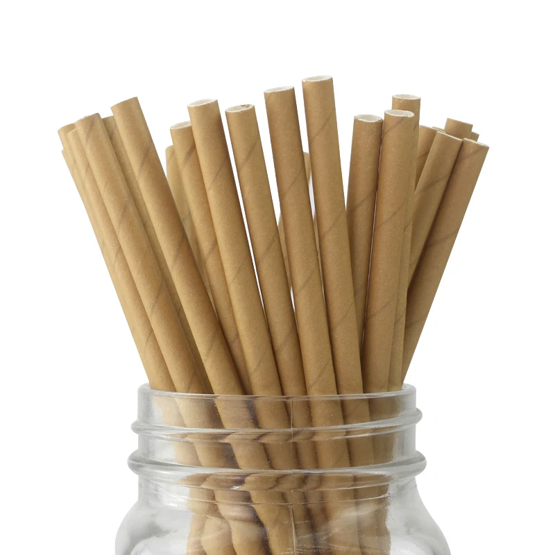 100pcs/lot Brown Kraft Paper Straws Eco-friendly Biodegradable Drinking Straws Kids Birthday Wedding Party Decorations
100pcs/lot Brown Kraft Paper Straws Eco-friendly Biodegradable Drinking Straws Kids Birthday Wedding Party Decorations