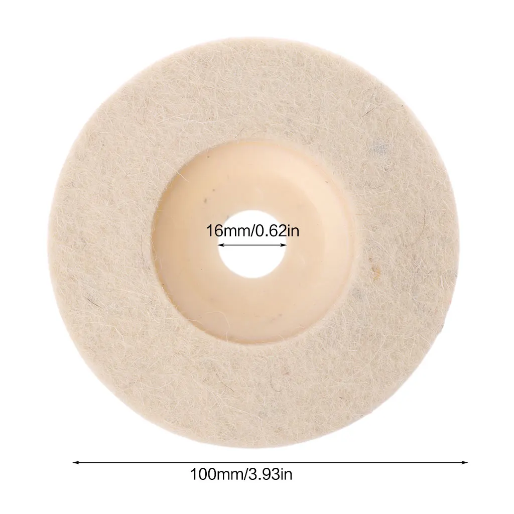 4'' 100mm Polishing Pad Wool Buffing Angle Wheel Grinder Felt Polishing Disc for Rotary Tool Abrasive Grinding Wheel
4'' 100mm Polishing Pad Wool Buffing Angle Wheel Grinder Felt Polishing Disc for Rotary Tool Abrasive Grinding Wheel