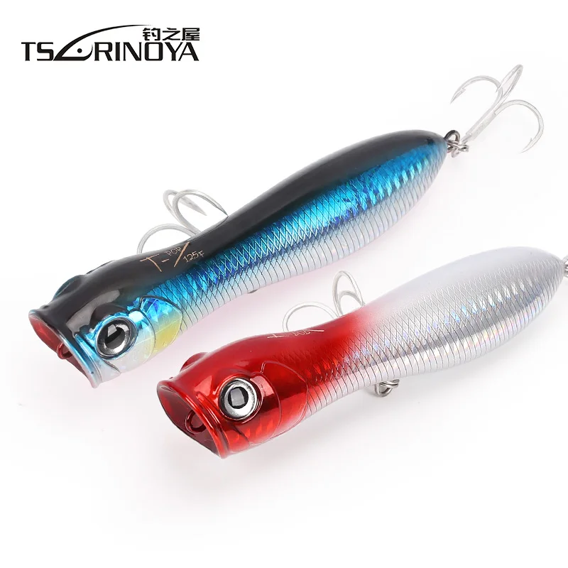 TSURINOYA большой Поппер приманки 125 мм 36 г/1,27 oz Topwater расстояние метания рыболовные приманки Isca Искусственные воблеры наживка
TSURINOYA большой Поппер приманки 125 мм 36 г/1,27 oz Topwater расстояние метания рыболовные приманки Isca Искусственные воблеры наживка