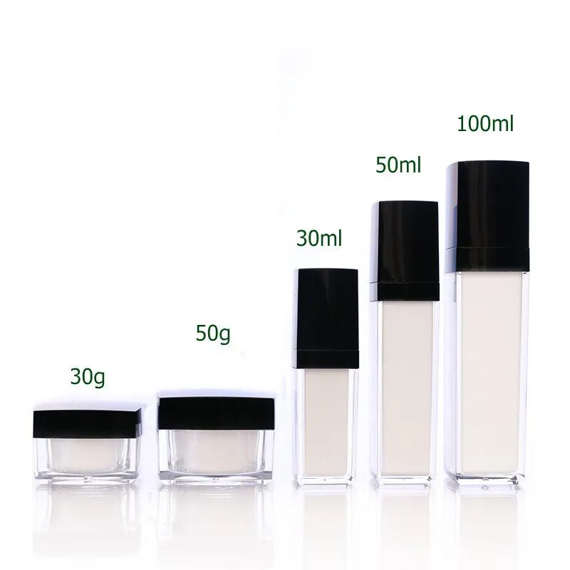 30ML 50ML 100ML Beautiful White Makeup Lotion Bottles Empty Acrylic Eye Face Cream Mask Gel Jars Containers Packaging 100pcs/lot
30ML 50ML 100ML Beautiful White Makeup Lotion Bottles Empty Acrylic Eye Face Cream Mask Gel Jars Containers Packaging 100pcs/lot