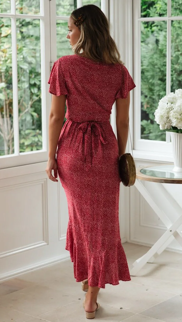 Women Floral Print Beach Dress Fashion Boho Summer Dresses Ladies Vintage Bandage Bodycon Party Dress Vestidos
Women Floral Print Beach Dress Fashion Boho Summer Dresses Ladies Vintage Bandage Bodycon Party Dress Vestidos