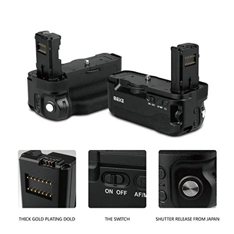 Meike MK-A7II Pro Built-in 2.4g Wireless Control Battery Grip for Sony A7 II A7II A7SII A7MII A7RII As Sony VG-C2EM
Meike MK-A7II Pro Built-in 2.4g Wireless Control Battery Grip for Sony A7 II A7II A7SII A7MII A7RII As Sony VG-C2EM