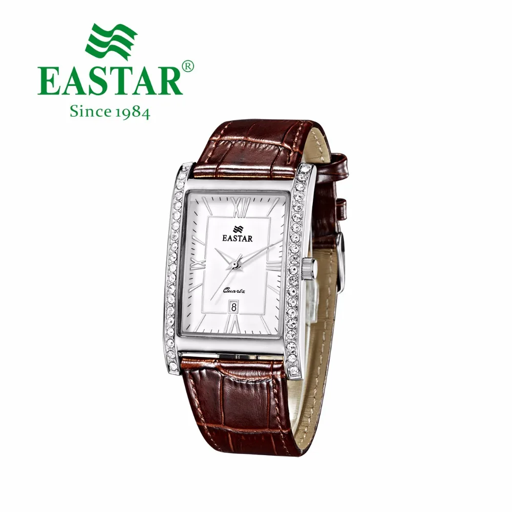 Eastar Elegant Rectangle Retro Watch Women Luxury Fashion Clocks Quartz Clock Female Diamond Crystal Leather Wristwatch
Eastar Elegant Rectangle Retro Watch Women Luxury Fashion Clocks Quartz Clock Female Diamond Crystal Leather Wristwatch