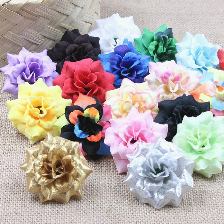New 10PCS/Lot 5CM Silk Rose Artificial Flower Head For Wedding Decoration DIY Wreath Gift Box Scrapbooking Crafts Fake Flower
New 10PCS/Lot 5CM Silk Rose Artificial Flower Head For Wedding Decoration DIY Wreath Gift Box Scrapbooking Crafts Fake Flower