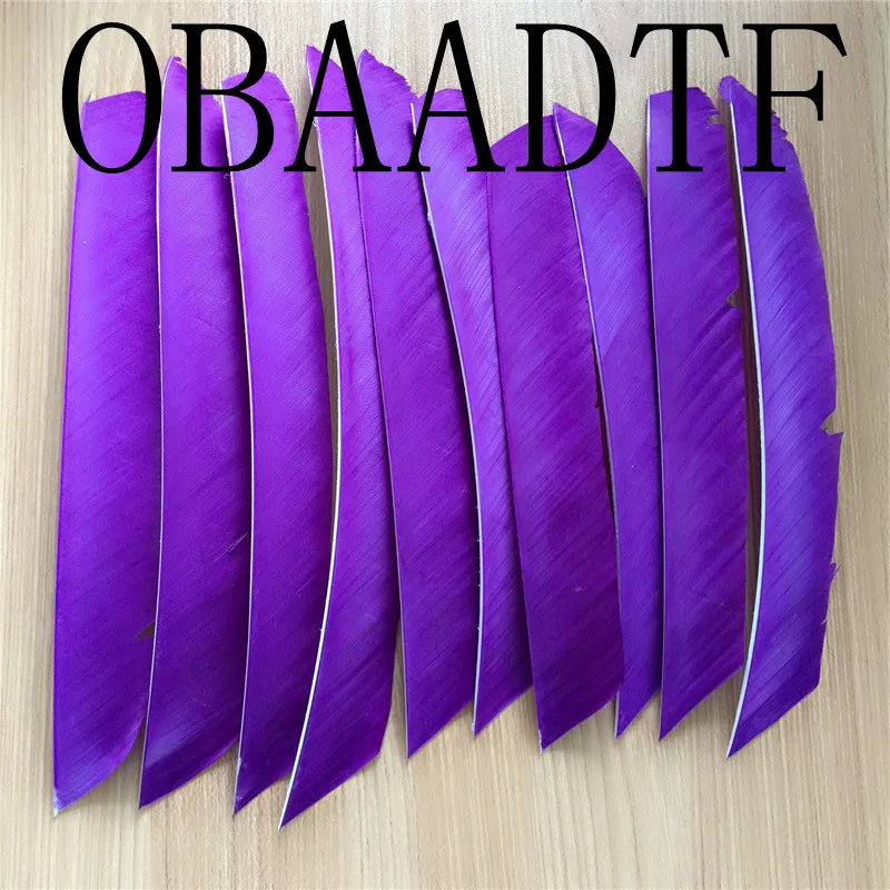 50pcs Purple Full Length Real Turkey Feather For Archery Hunting And Shooting Arrow Fletching Recommend
50pcs Purple Full Length Real Turkey Feather For Archery Hunting And Shooting Arrow Fletching Recommend