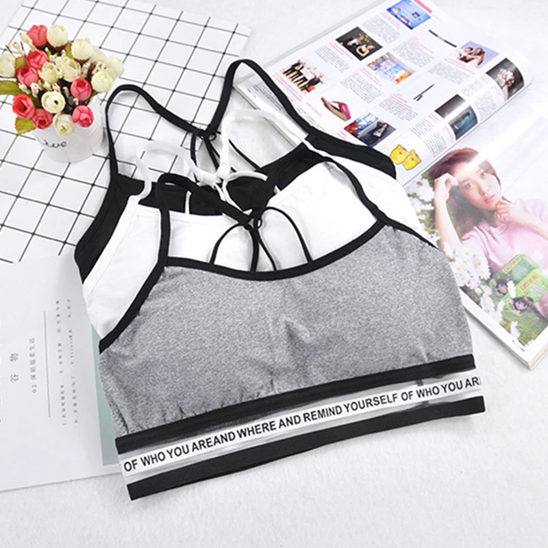 Sports Bra Push Up Fitness Women Sport Bra Top Padded Letters Yoga Brassiere Sports Top Bra Gym Bralette Sujetador Deportivo
Sports Bra Push Up Fitness Women Sport Bra Top Padded Letters Yoga Brassiere Sports Top Bra Gym Bralette Sujetador Deportivo
