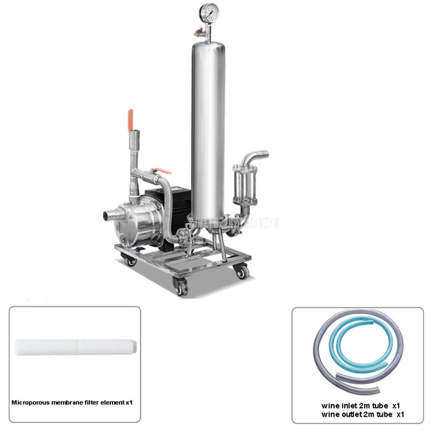 Single Pot Type Stainless Steel Liquor Filter Automatic Liquor Aging Machine Fruit Beer Wine Catalyzing Aging Filter Equipment
Single Pot Type Stainless Steel Liquor Filter Automatic Liquor Aging Machine Fruit Beer Wine Catalyzing Aging Filter Equipment
