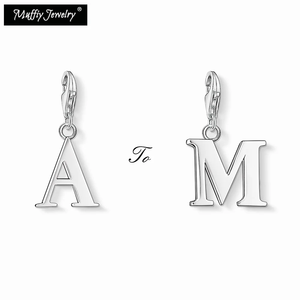 Alphabet Letters A to M Charm, 2018 Good Fashion Jewelry For Women Men,Trendy Gift In 925 Sterling Silver Fit Bag Bracelet--
Alphabet Letters A to M Charm, 2018 Good Fashion Jewelry For Women Men,Trendy Gift In 925 Sterling Silver Fit Bag Bracelet--