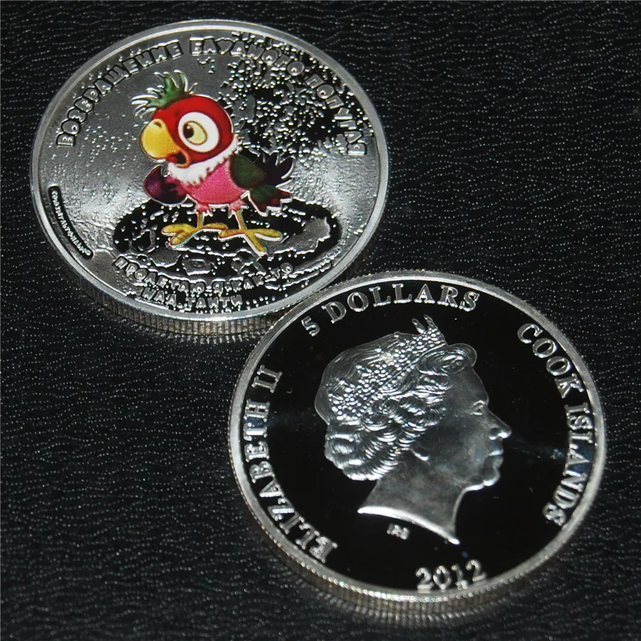 Бесплатная доставка, 30 шт./лот, серебряная монета 2012 г. Елизавета II, серебряная монета с изображением животных, попугаев
Бесплатная доставка, 30 шт./лот, серебряная монета 2012 г. Елизавета II, серебряная монета с изображением животных, попугаев