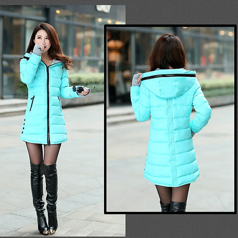 Long Cotton Jacket Female 2018 Winter New Waist Slim Slimming Coat Thick Hooded Long-sleeved Jacket Women's Wild Down Cotton
Long Cotton Jacket Female 2018 Winter New Waist Slim Slimming Coat Thick Hooded Long-sleeved Jacket Women's Wild Down Cotton