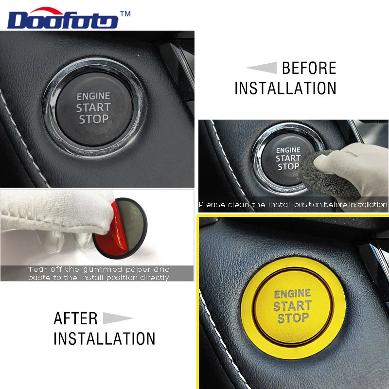 Car Accessories Styling Start Stop Engine Cover Button Sticker cap For Toyota Corolla C-HR Rav4 Yaris C HR CHR Auto Ring
Car Accessories Styling Start Stop Engine Cover Button Sticker cap For Toyota Corolla C-HR Rav4 Yaris C HR CHR Auto Ring