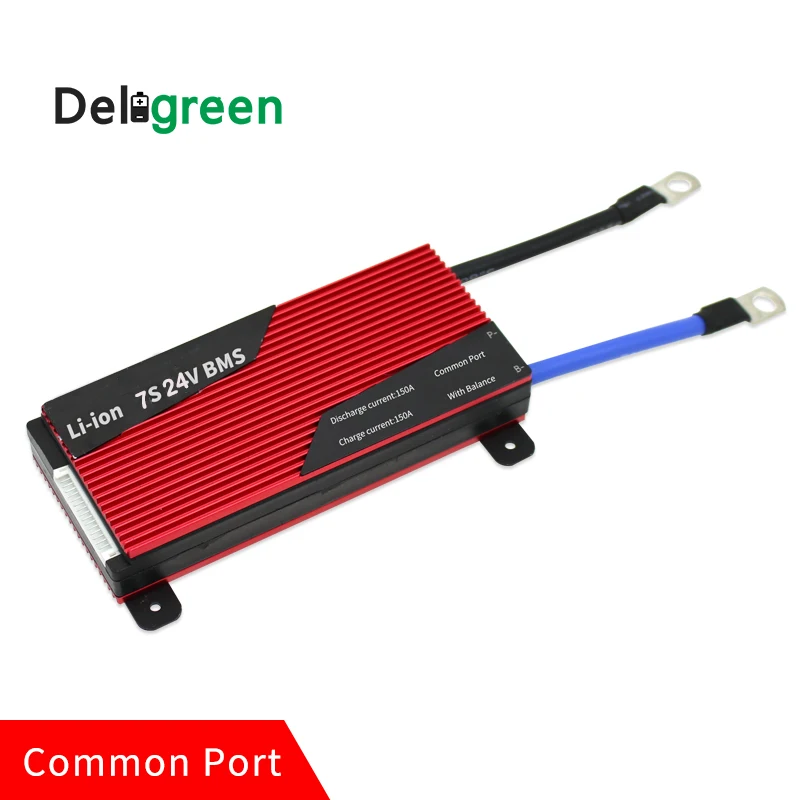 Deligreen 7S 200A 24V PCM/PCB/BMS для 3 7 V LiNCM Аккумуляторный блок 18650 литий-ионный аккумулятор
