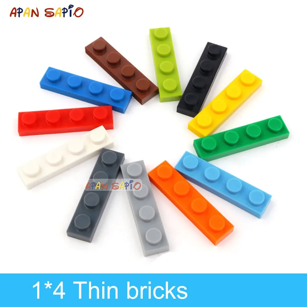120pcs DIY Building Blocks Thin Figures Bricks 1x4 Dots Educational Creative Size Compatible With 3710 Plastic Toys for Children
120pcs DIY Building Blocks Thin Figures Bricks 1x4 Dots Educational Creative Size Compatible With 3710 Plastic Toys for Children