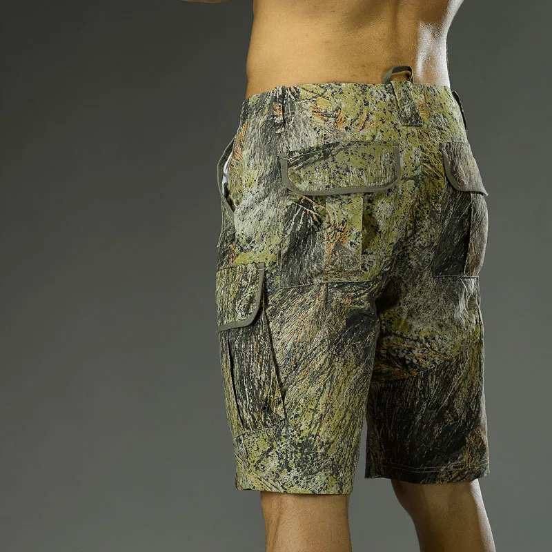 New Summer Bionic Camouflage Knee Length Tactical Short Pants for Outdoor Camouflage Ripstop Shorts Meadow Terrain
New Summer Bionic Camouflage Knee Length Tactical Short Pants for Outdoor Camouflage Ripstop Shorts Meadow Terrain