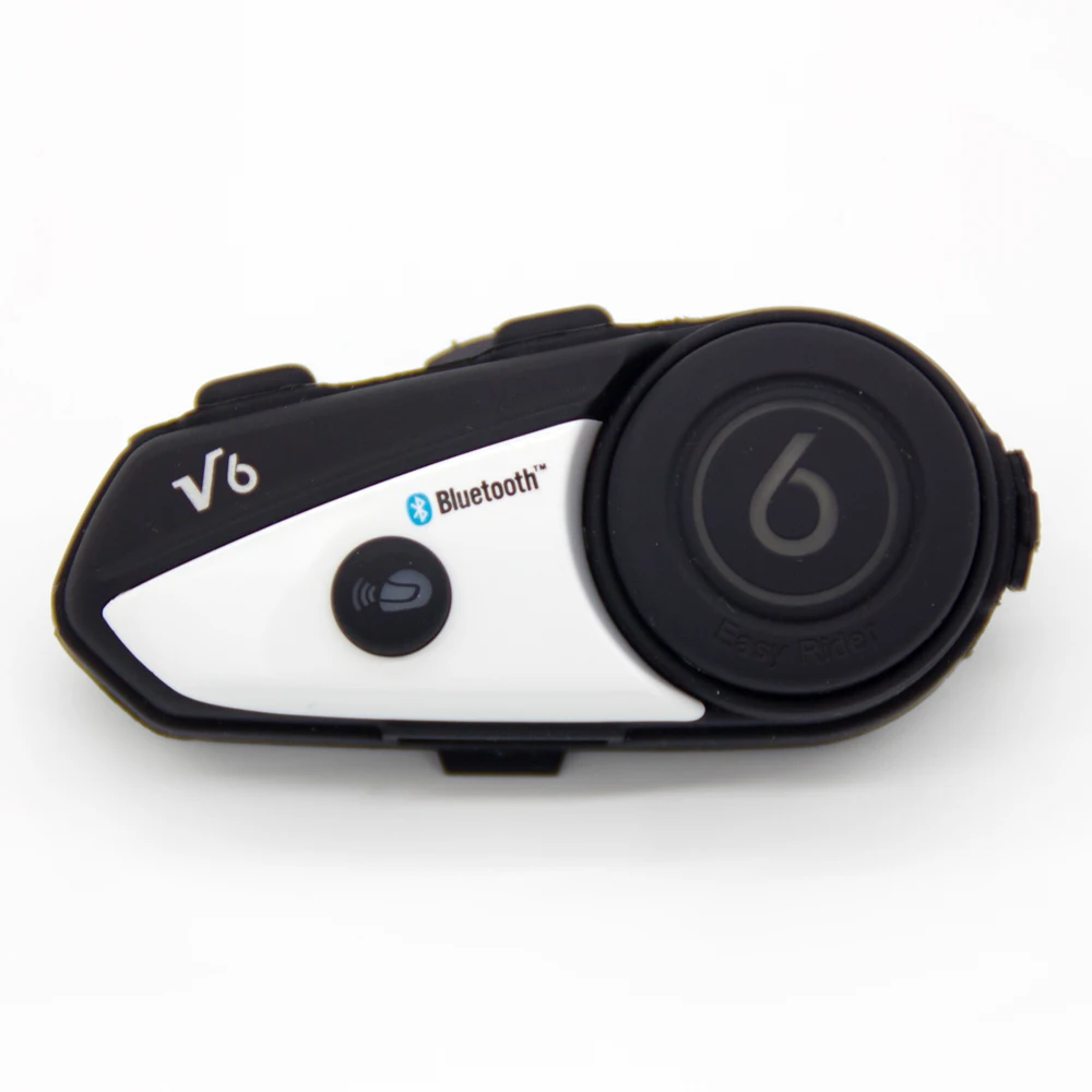 V6 Bluetooth Интерком многофункциональный 2 Way Радио BT переговорные мотоциклетный шлем