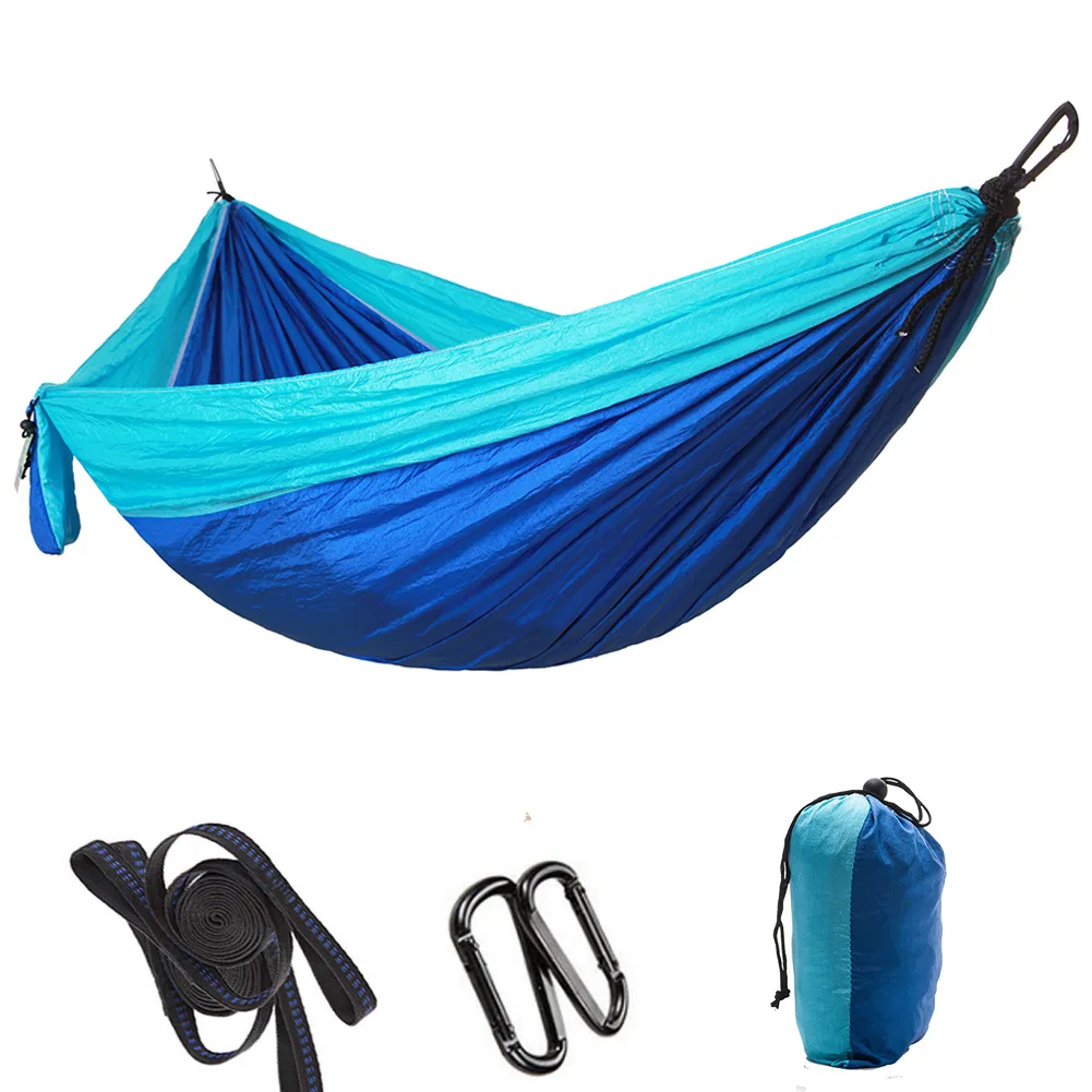 Outdoor Camping Hammock Parachute Portable Double Hammock Home Sleeping Mat For Outdoor Garden Travel Beach Hiking Hanging Bed
Outdoor Camping Hammock Parachute Portable Double Hammock Home Sleeping Mat For Outdoor Garden Travel Beach Hiking Hanging Bed