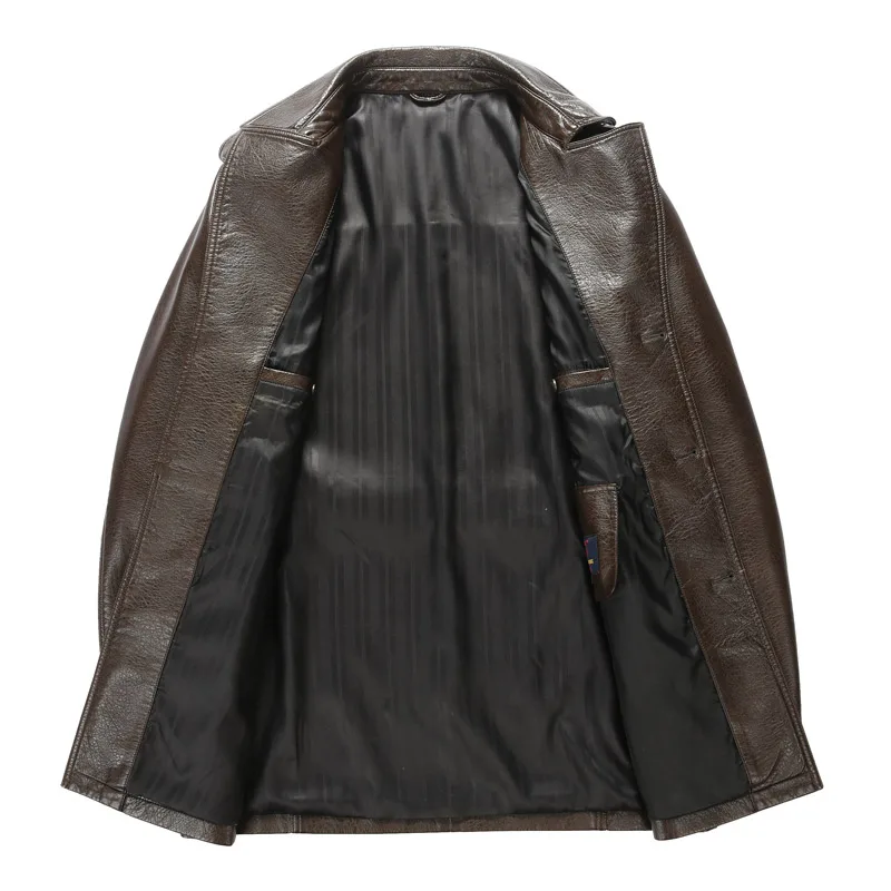 M-3XL!!!2018 Autumn fashion men long business man with thick leather suit collar fur coat cultivate one's morality
M-3XL!!!2018 Autumn fashion men long business man with thick leather suit collar fur coat cultivate one's morality
