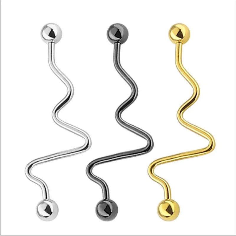 B016 Titanium 316L Stainless Steel Ears Body Jewelry IP Plating No Fade Allergy Free
B016 Titanium 316L Stainless Steel Ears Body Jewelry IP Plating No Fade Allergy Free