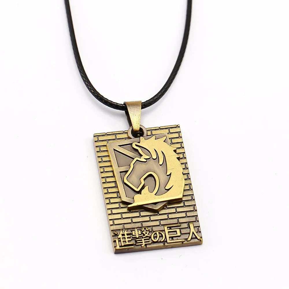 Attack on the Giants Jewelry Necklace Station Survey Corps Horse Pattern Women Necklace
Attack on the Giants Jewelry Necklace Station Survey Corps Horse Pattern Women Necklace