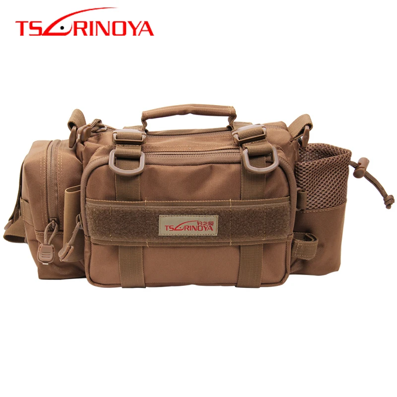 TSURINOYA 35*14*16.5cm Multi-function Fishing Bag 2000D Nylon Outdoor Waist Fishing Tackle Bag Shoulder Peche Carpe Accessoires
TSURINOYA 35*14*16.5cm Multi-function Fishing Bag 2000D Nylon Outdoor Waist Fishing Tackle Bag Shoulder Peche Carpe Accessoires