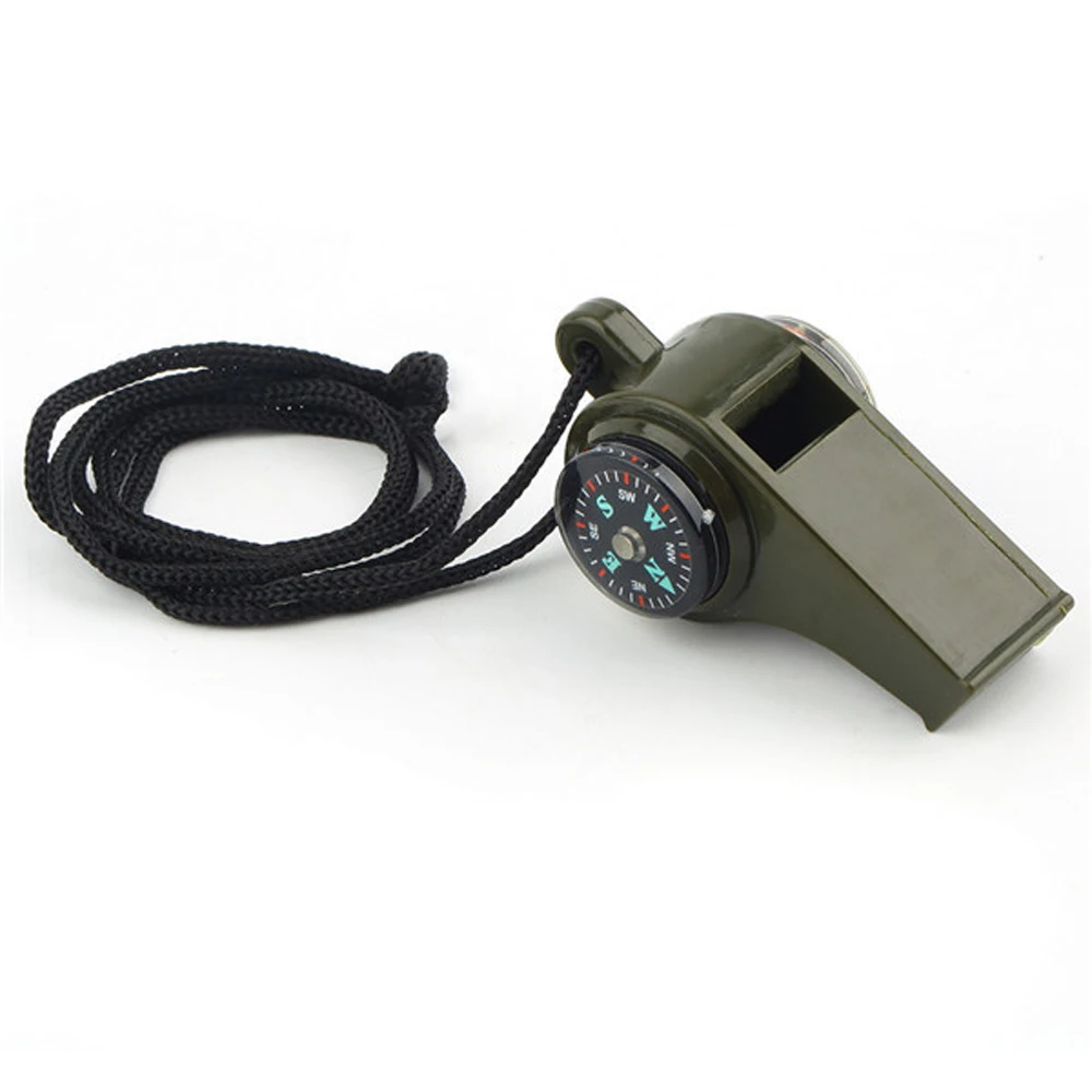 Outdoor survival whistle multifunction keychain compass thermometers emergency whistle for camping hiking equipment
Outdoor survival whistle multifunction keychain compass thermometers emergency whistle for camping hiking equipment