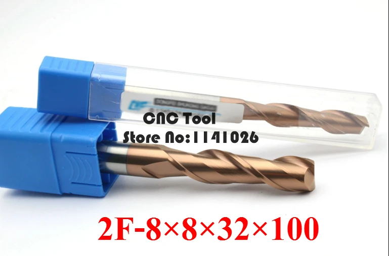 1PCS HRC60 Long Extend carbide alloy cutter 2 Flute 2F-8*8*32*100L tungsten steel milling cutter,CNC milling tools, CNC machine
1PCS HRC60 Long Extend carbide alloy cutter 2 Flute 2F-8*8*32*100L tungsten steel milling cutter,CNC milling tools, CNC machine