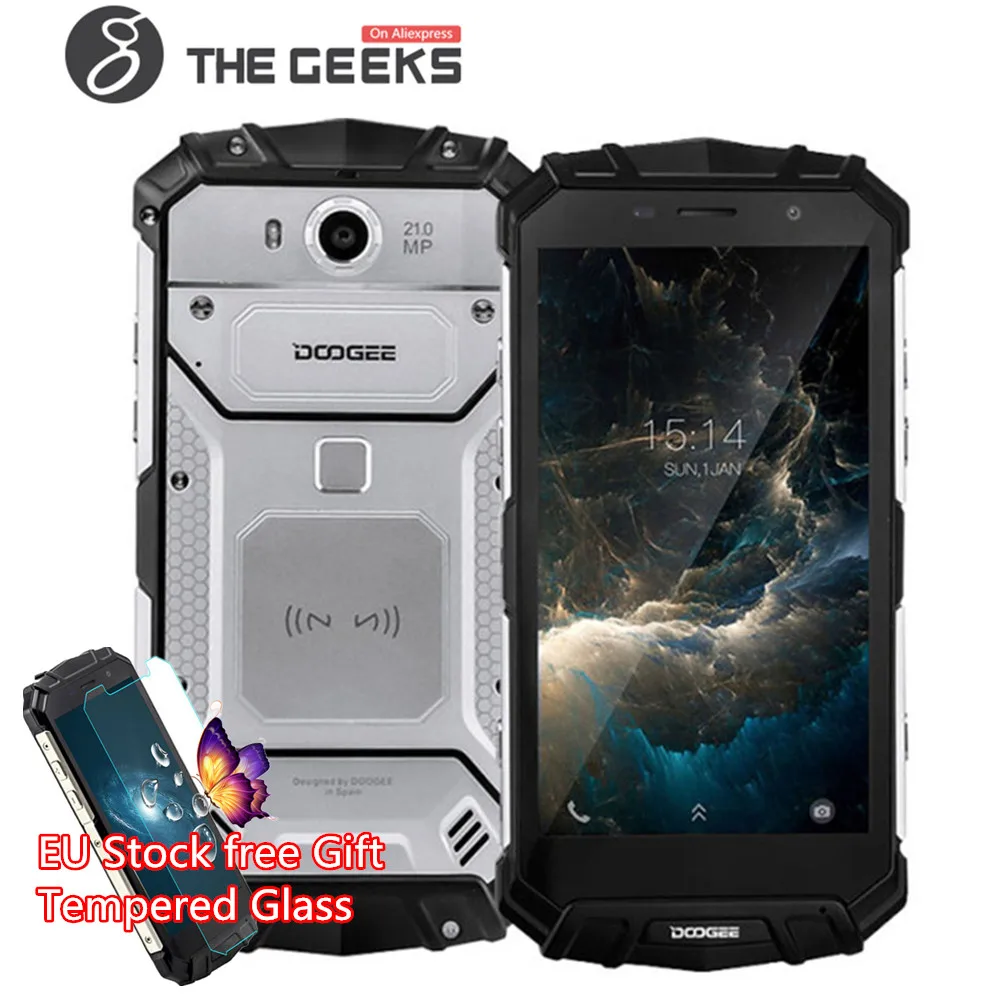 Envios da Espanha DOOGEE S60 6 ГБ Оперативная память 64 Гб Встроенная MTK Helio P25 2 5 GHz Octa Core Polegadas FHD