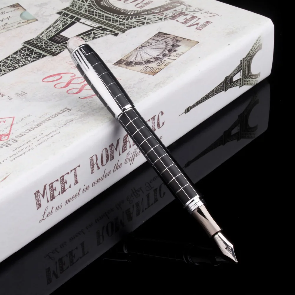 CXZY F 0.5mm metal Fountain pen High Classic Iraurita nib calligraphy ink Golden Clip luxury black vintage Office school 1G815
CXZY F 0.5mm metal Fountain pen High Classic Iraurita nib calligraphy ink Golden Clip luxury black vintage Office school 1G815