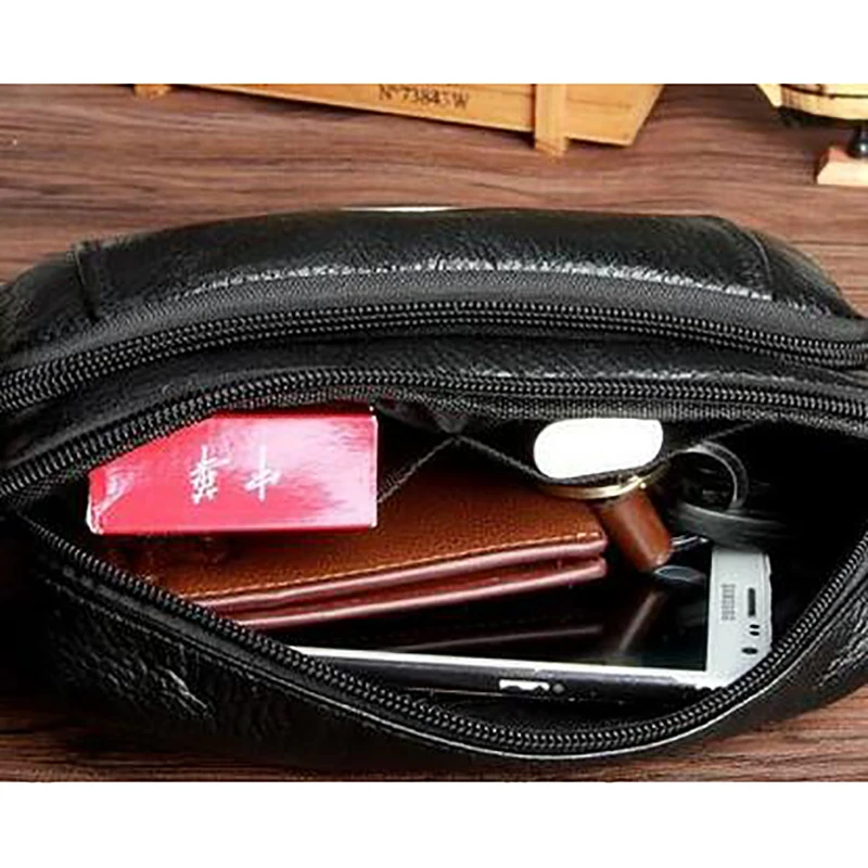 100% Genuine Natural Leather Men Chest Fanny Hip Bum Bag Cross body Shoulder Messenger Bag Money Waist Pack Belt Bags Purse
100% Genuine Natural Leather Men Chest Fanny Hip Bum Bag Cross body Shoulder Messenger Bag Money Waist Pack Belt Bags Purse