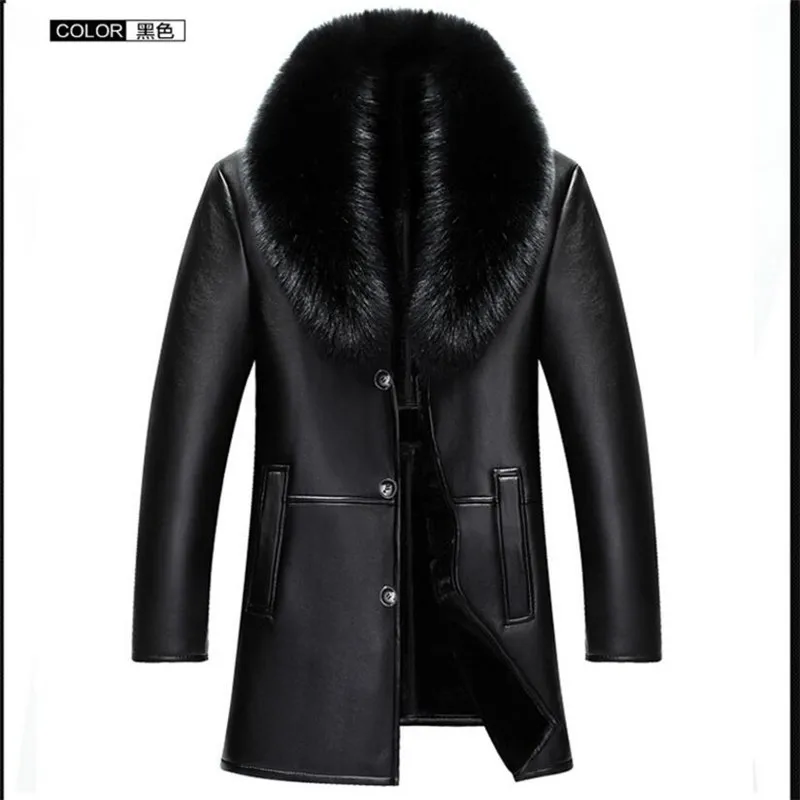 2019 new arrival plus velvet thick Leather coat thick jacket for men fashion high quality winter plus size S M L XL 2XL 3XL 4XL
2019 new arrival plus velvet thick Leather coat thick jacket for men fashion high quality winter plus size S M L XL 2XL 3XL 4XL