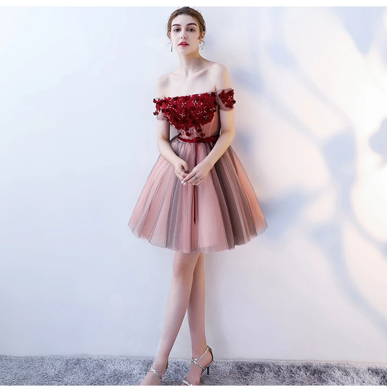 Sweet Off The Shoulder Retro Floral BeadsLace Robe de Cocktail Backless Crystal Tulle Mini Cocktail Dresses Short Party Gowns
Sweet Off The Shoulder Retro Floral BeadsLace Robe de Cocktail Backless Crystal Tulle Mini Cocktail Dresses Short Party Gowns