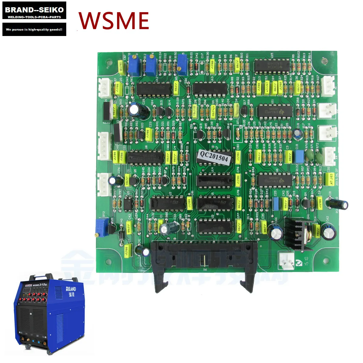 WSME315B ac/dc аргонно-дуговой сварочный аппарат, панель управления, сварочный аппарат, печатные платы
WSME315B ac/dc аргонно-дуговой сварочный аппарат, панель управления, сварочный аппарат, печатные платы