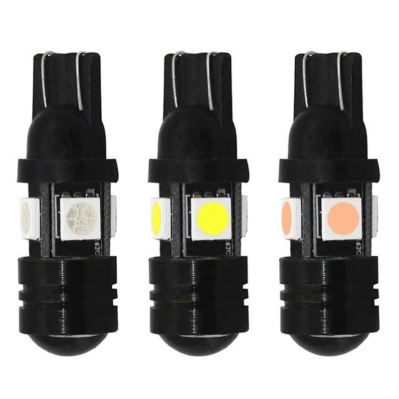 100X T10 LED W5W Light Bulbs 5050 SMD Lens 4 LED Eagle eye 1W 12V Parking 194 168 Xenon White Red Blue Green Yellow Wedge AAA
100X T10 LED W5W Light Bulbs 5050 SMD Lens 4 LED Eagle eye 1W 12V Parking 194 168 Xenon White Red Blue Green Yellow Wedge AAA