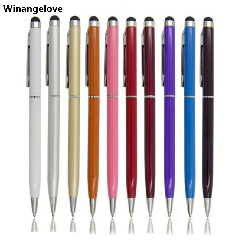 Winangelove 100pcs 2 in 1 Capacitive touch pen Stylus Pen For Samsung For iphone 4 5 6 7 for ipad Free shipping
Winangelove 100pcs 2 in 1 Capacitive touch pen Stylus Pen For Samsung For iphone 4 5 6 7 for ipad Free shipping