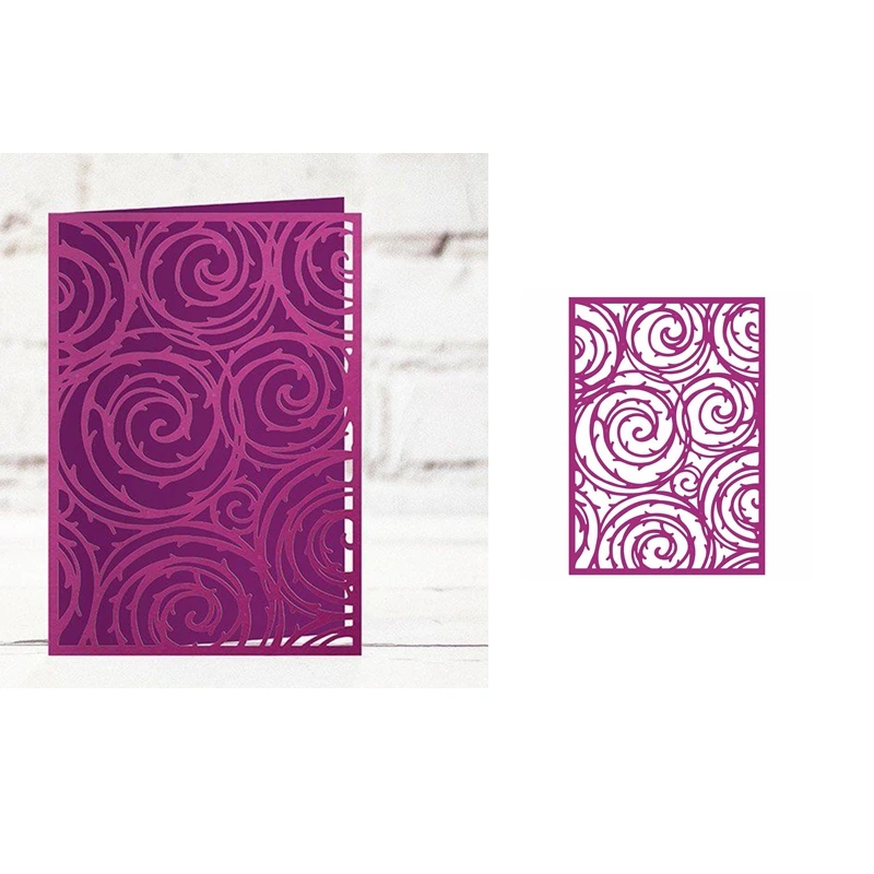 Wrap Swirl Rectangle Hollow Frame Shape Metal Cutting Dies Stencil Scrapbook Album Embossing For Gift Card Making Handcrafts
Wrap Swirl Rectangle Hollow Frame Shape Metal Cutting Dies Stencil Scrapbook Album Embossing For Gift Card Making Handcrafts