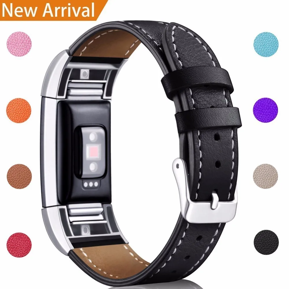 Colorful Stitched Model Genuine Leather Wrist Band With Connector For Fitbit Charge 2 Smart Bracelet Colorful Replacement Strap
Colorful Stitched Model Genuine Leather Wrist Band With Connector For Fitbit Charge 2 Smart Bracelet Colorful Replacement Strap