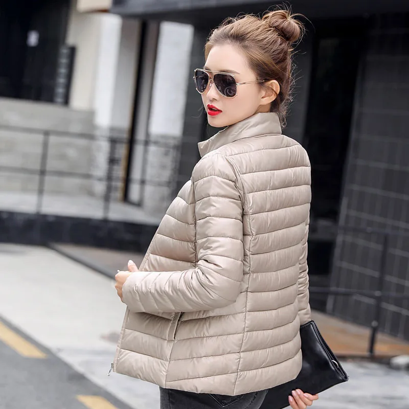 2019 New Spring Autumn Short Cotton Coats Slim Women Winter Jackets Stand Collar Down Cotton Coats Female Parkas FP2007
2019 New Spring Autumn Short Cotton Coats Slim Women Winter Jackets Stand Collar Down Cotton Coats Female Parkas FP2007