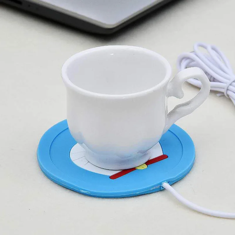 

DONIRT Best Discount Newest HOT 5V USB Cute Silicone Heat Warmer Heater Milk Tea Coffee Mug Hot Drinks Beverage Cup Best Gift