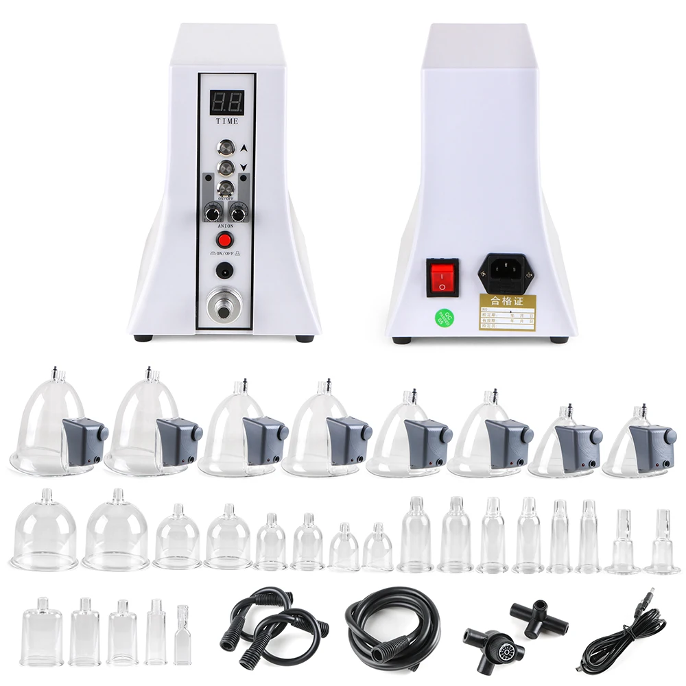Vacuum Therapy Massager Machine For Breast Augmentation & Buttcock Boobs Enlargement - Guasha Slimming Lymphatic Drainage Device
Vacuum Therapy Massager Machine For Breast Augmentation & Buttcock Boobs Enlargement - Guasha Slimming Lymphatic Drainage Device